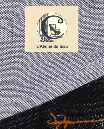 Etiquetes De Tela Amb Logotip